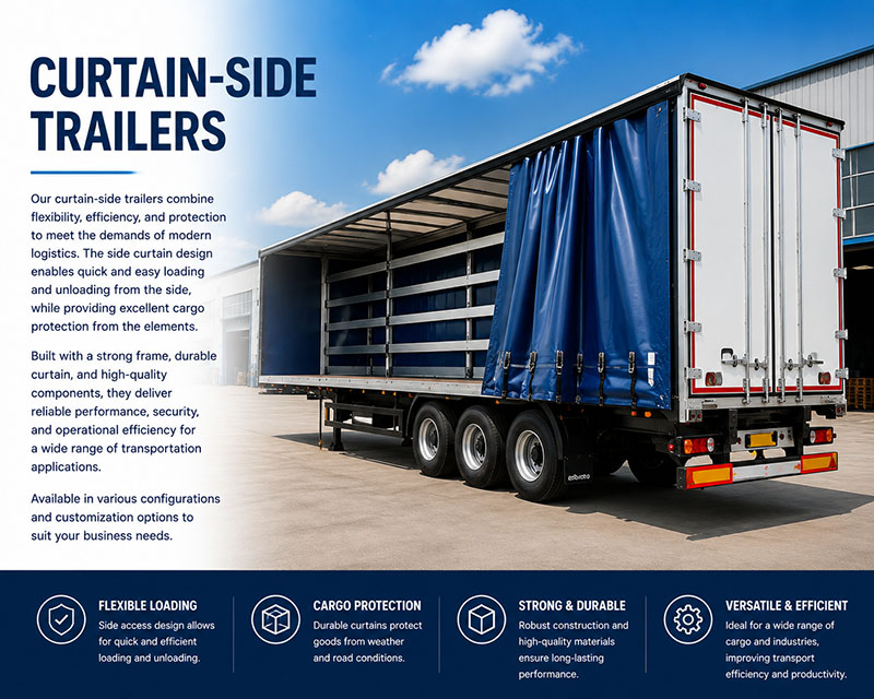 Curtain-side Trailers