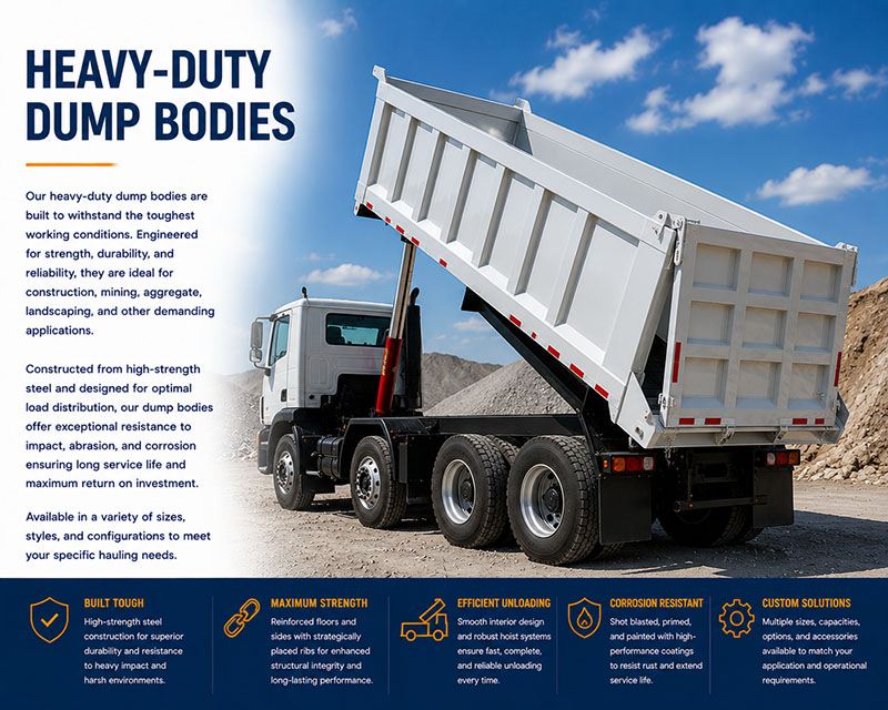 Heavy-duty Dump Bodies