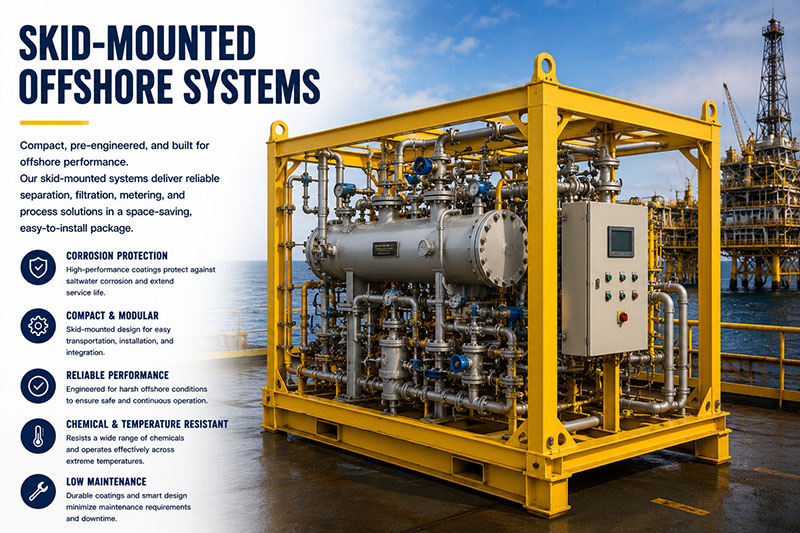 Skid-mounted Offshore Systems