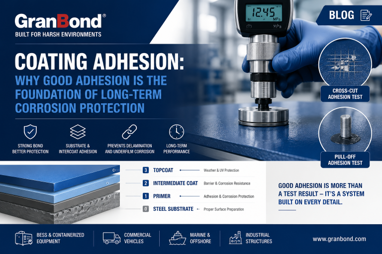Coating Adhesion for Long-Term Corrosion Protection
