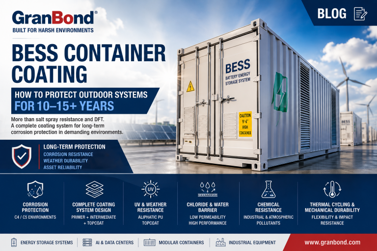 BESS Container Coating for Long-Term Corrosion Protection